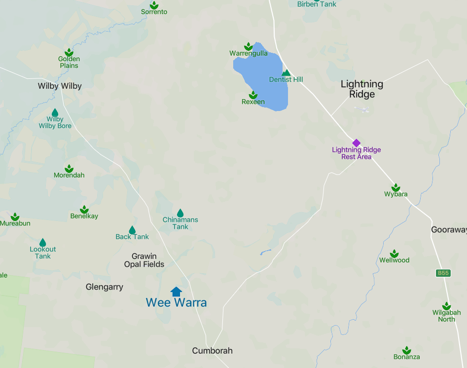 The Wee Warra opal fields of Lightning Ridge A Brief History