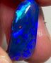 Lightning Ridge Black knobby opal rub/rough 11.25cts Loaded with gorgeous Blues with some green & Red flashes. Polish & Set  22.00x10.00x8.00mm NEW967