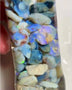 Knobby Seam & Fossil opal rough Lightning Ridge 255.00cts Lots Bright Colours to go at 20x14x4 to 8x6x5mm NEW908