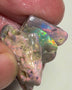 Pinks Anyone ? Lightning Dark Base knobby opal rough stack 20.00cts Stunning Multi fires 22x15x6 to 15x10x3mm  NSW159