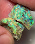 Exotic Very Unique Knobby opal formation Split 14.25cts Rough Full of Bright Multifires 18x13x7mm 15x12x6mm NSW136