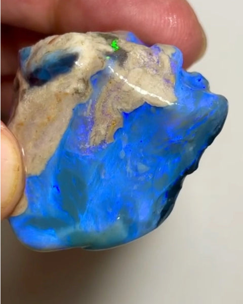 Huge Monster size Bright Miners Select Seam opal rough 200.00cts Lighting Ridge Stunner here to cut & polish  48.000 x 33.000 x 27.000 mm NEW918