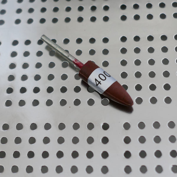 PULSAR™ DIAMOND RESIN POINTS LAPIDARY BURR FOR DREMEL & ROTARY TOOLS 3MM SHAFT SINGLE 400 GRIT nova
