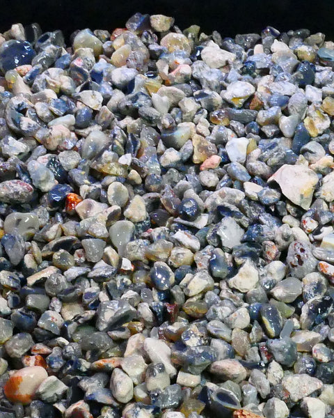 Lightning Ridge Knobby Fossil & Seam Potch Left over from Weeks Wash there is over 10kgs here or 50,000cts Selling in 1000cts Random Scoops  30mm to chip size