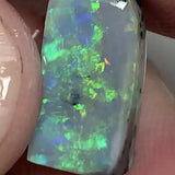 Australian Lightning Ridge Rough / Rub Semi Black Opal Miners Bench 5.6Cts Gorgeous Bright