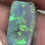 Australian Lightning Ridge Rough / Rub Semi Black Opal Miners Bench 5.6Cts Gorgeous Bright