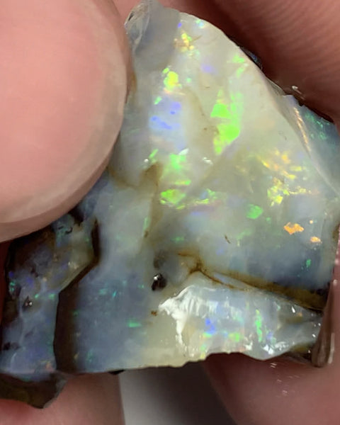 Australian Rough GEM Boulder Stunning Bright Multifires Packed with Potential 32cts Winton Fields Queensland 22x20x10mm WSM03