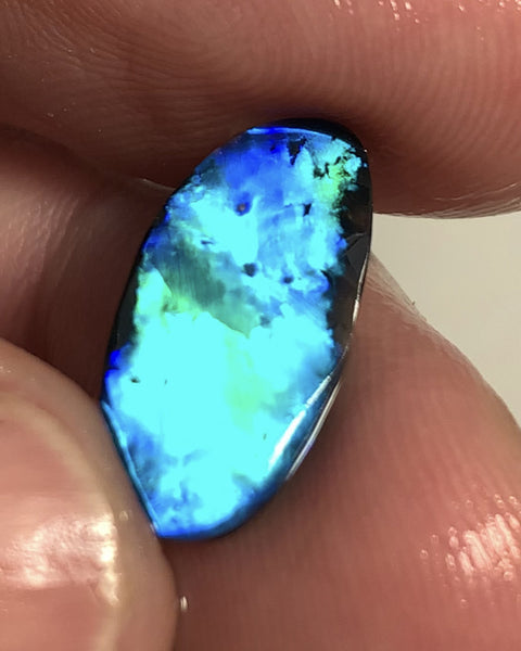Australian N1 Black Opal Rub GEM Grade 2.15cts MULGA® FIELD Brightness 10/5 Extremely Vibrant & Rich fires & gorgeous broad pattern WSB166