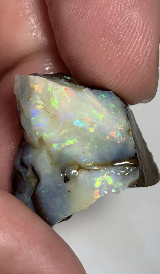 Australian Rough GEM Boulder Stunning Bright Multifires Packed with Potential 32cts Winton Fields Queensland 22x20x10mm WSM03