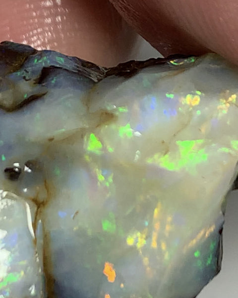 Australian Rough GEM Boulder Stunning Bright Multifires Packed with Potential 32cts Winton Fields Queensland 22x20x10mm WSM03